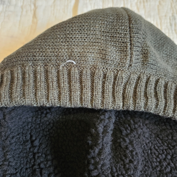 NWT American Stitch Men's Green Hooded Cardigan-Style Jacket/Coat Size Medium - Picture 11 of 13